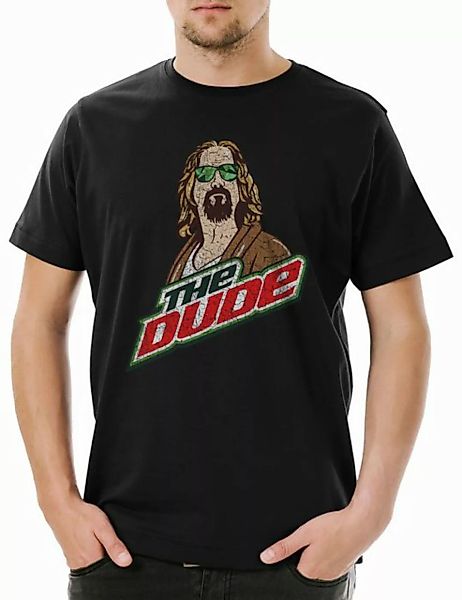 Urban Backwoods Print-Shirt The Dude Herren T-Shirt Big Walter Lebowski Don günstig online kaufen