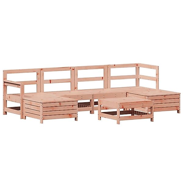 vidaXL 7-Tlg Garten-Sofagarnitur Massivholz Douglasie 3250990 günstig online kaufen