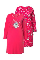 Ulla Popken Bigshirt Bigshirts 2er-Pack Katzen günstig online kaufen