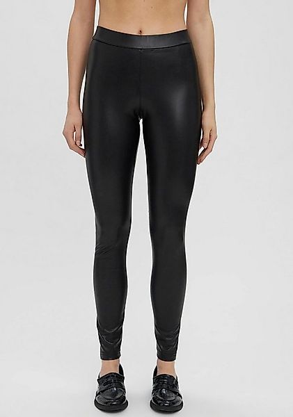 Vero Moda Lederimitathose VMGANA MR PL LEGGING günstig online kaufen