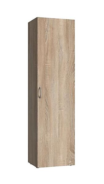 Schrank klein 50x185x40 MULTIRAUMKONZEPT Eiche Sägerau NB günstig online kaufen