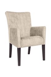 Home affaire Armlehnstuhl "King" () Samtvelours Esszimmerstuhl, Beingestell günstig online kaufen