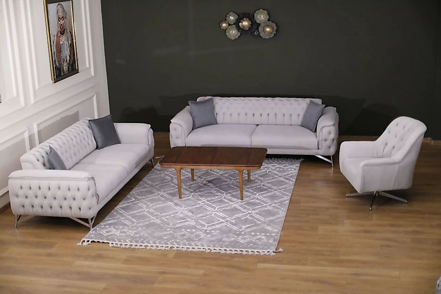 Möbeldreams Sofa Sofa-Set Alena 3-3-1 / Modernes Designer-Sofa, Schlaffunkt günstig online kaufen