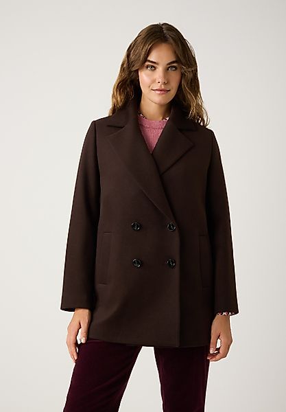 MORE&MORE Cabanjacke Velours Long Caban J günstig online kaufen