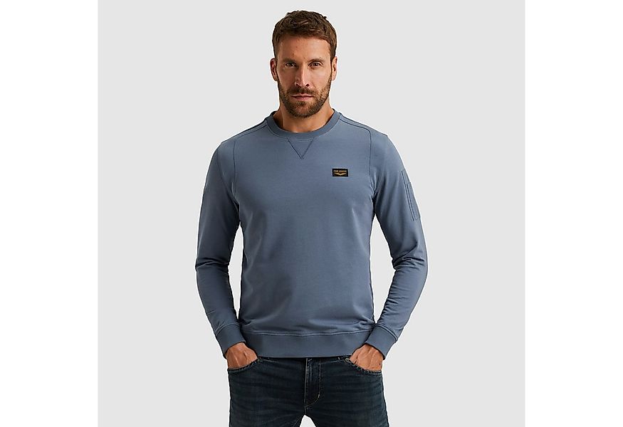 PME LEGEND Sweatshirt mit Logo Stickerei günstig online kaufen