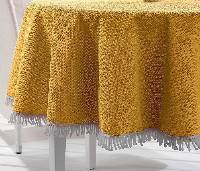 Beautex Tischdecke Garten Balkon Terrasse Camping Tischdecke, Eckig Rund Ov günstig online kaufen