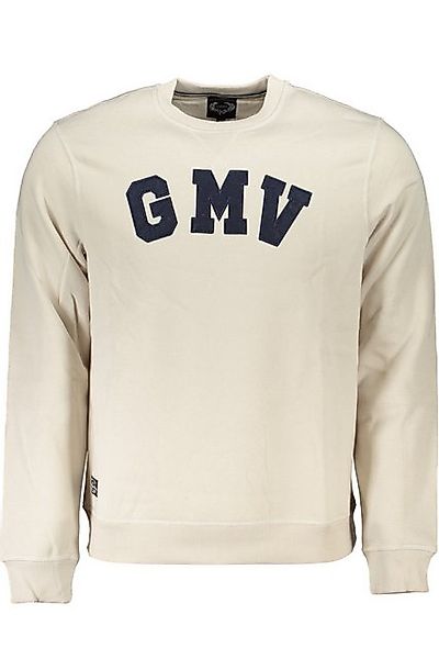 GIAN MARCO VENTURI Sweatshirt Herren Weißes Sweatshirt ohne Reißverschluss günstig online kaufen
