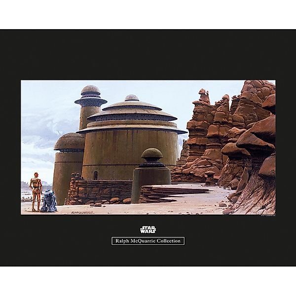 Komar Bild "Star Wars Classic RMQ Jabbas Palace" Star Wars 1 Stk. tlg. Wand günstig online kaufen
