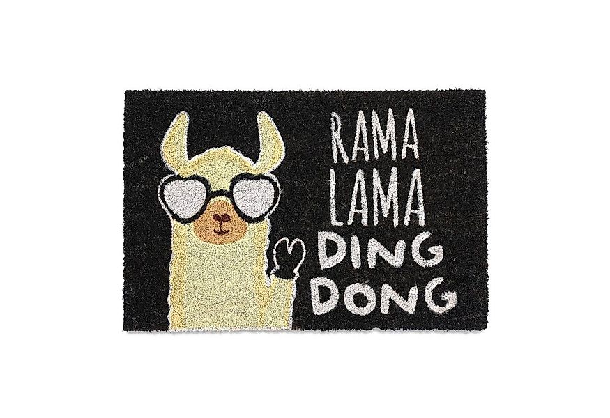 relaxdays Fußmatte Lama, Höhe: 15 mm günstig online kaufen