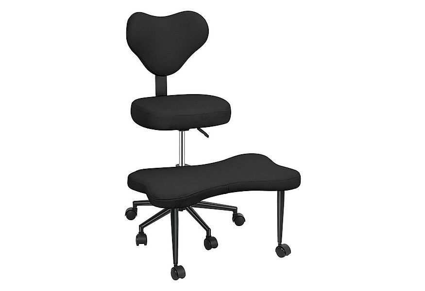 Rutaqian Bürostuhl Schreibtischstuhl mit Rückenlehne,Bürostuhl ohne Armlehn günstig online kaufen