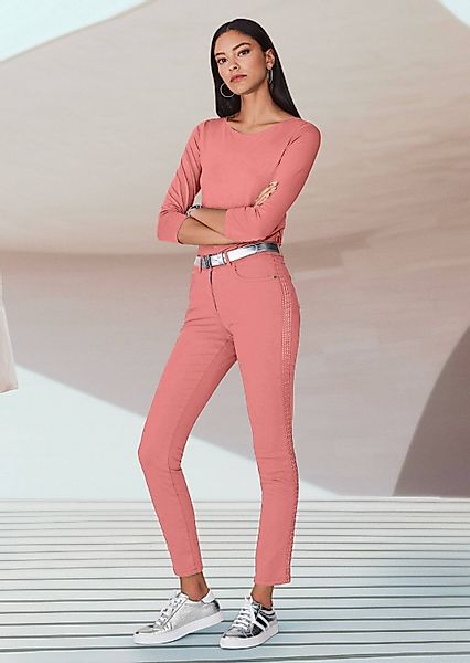 MADELEINE 3/4-Arm-Shirt Halbarm Viskose-Oberteil für Damen günstig online kaufen