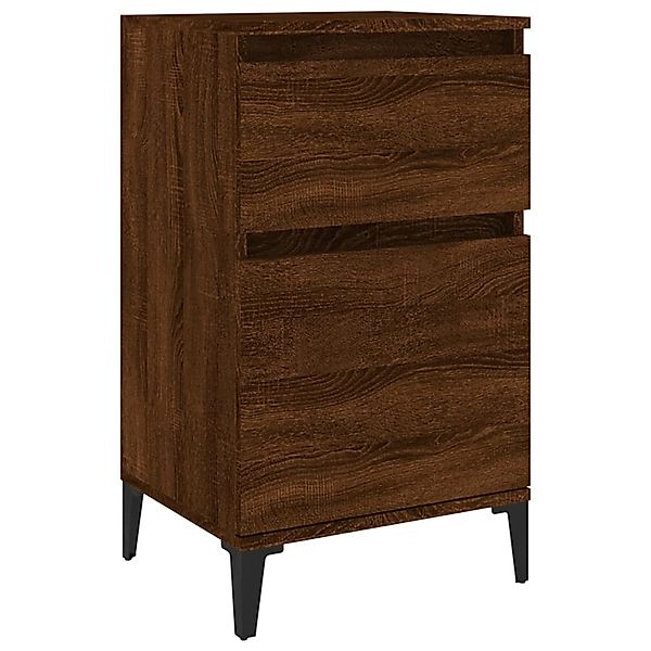Vidaxl Nachttisch Braun Eichen-optik 40x35x70 Cm günstig online kaufen