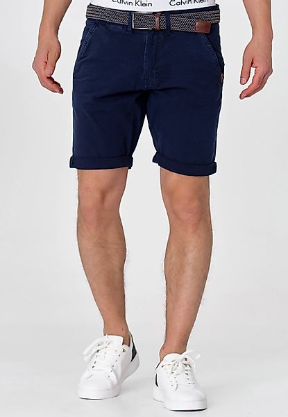 Indicode Chinoshorts Caedmon aus elastischer Baumwoll-Qualität, günstig online kaufen