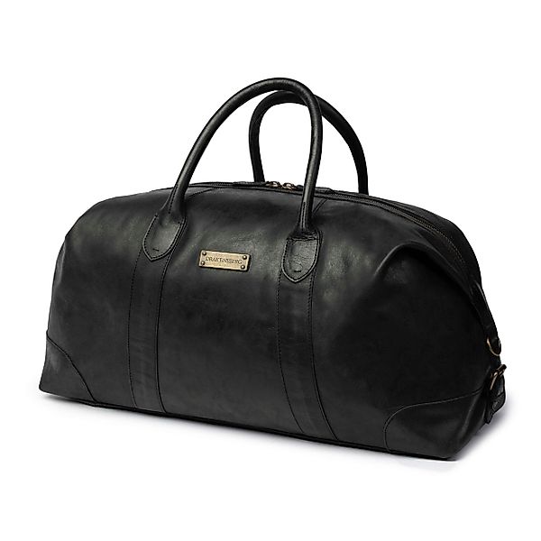 DRAKENSBERG Reisetasche Weekender »David« Vintage-Schwarz, aus günstig online kaufen