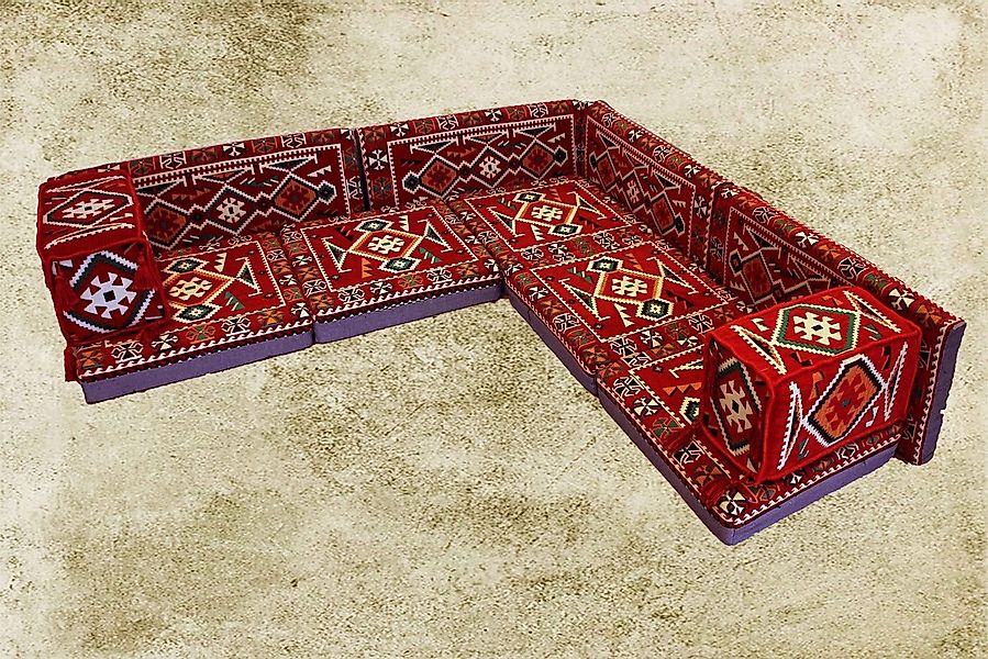 CaddeBuy Sofa Arabisches Sofa, Orientalisches Sitzsofa, Siztkissen, Bodenso günstig online kaufen