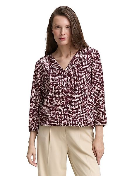 TOM TAILOR Shirtbluse mit All-Over Print günstig online kaufen