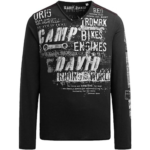 Camp David  Langarmshirt Langarmshirt Riding The World II Longsleeve günstig online kaufen