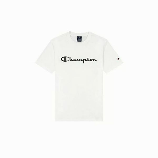 Champion T-Shirt Herren Kurzarm-T-Shirt Champion Crewneck Weiß günstig online kaufen