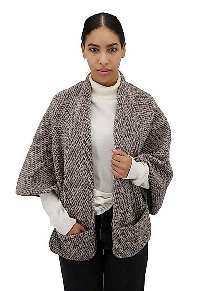 Hollert Fellweste Merino Poncho mit Taschen Doris günstig online kaufen