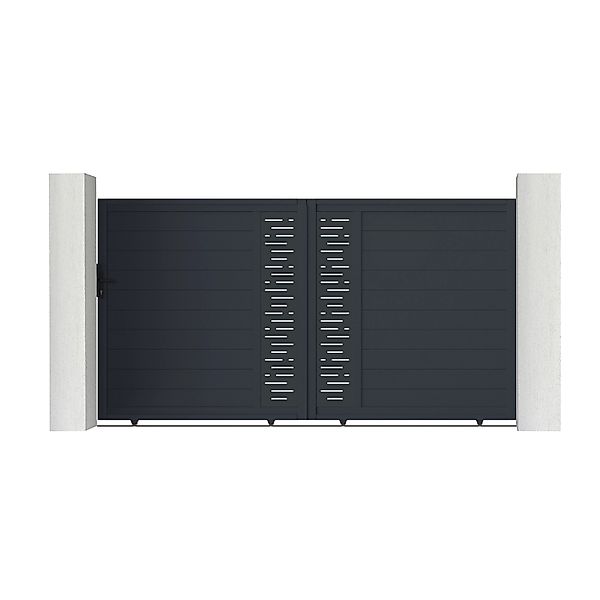 Casanoov Schiebetor Elektrisch 3M Arlberg H 180Cm & Schiebetorantrieb Range günstig online kaufen