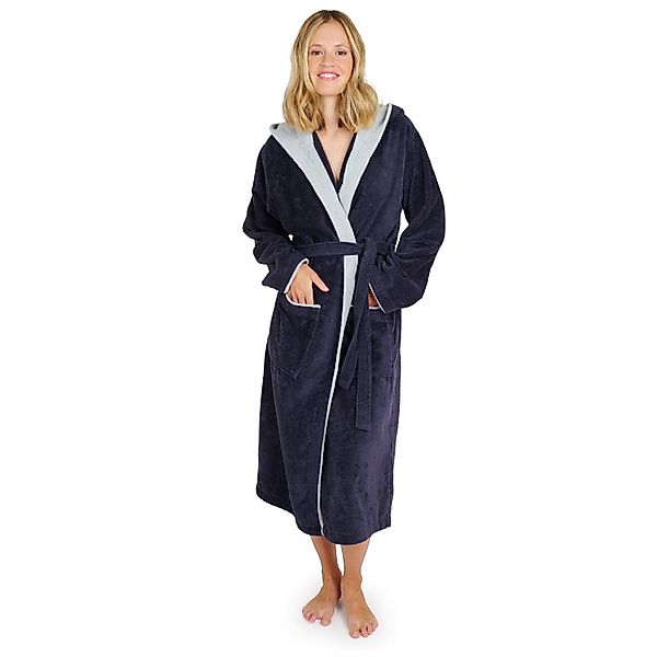 Blumtal Bademantel Damen, mit gefütterter Kapuze, günstig online kaufen