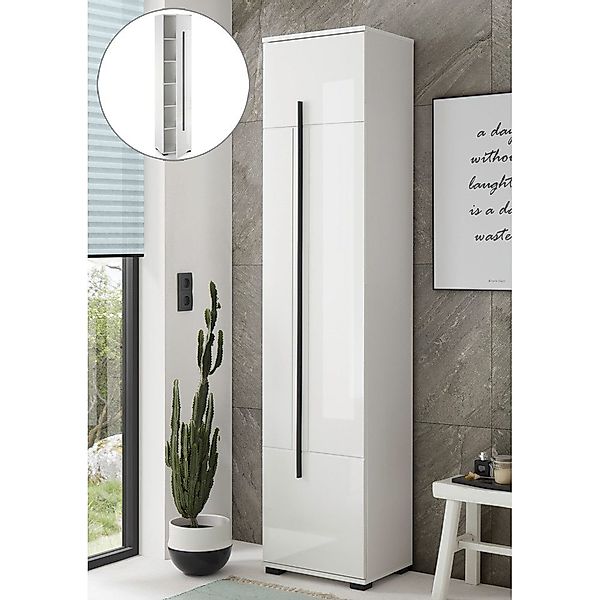 Lomadox Hochschrank CHARLESTON-61 Hoher Badezimmerschrank in günstig online kaufen