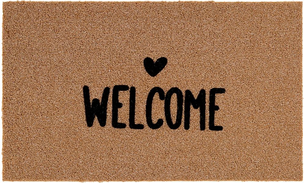 ASTRA Fußmatte "Power Flock 1" rechteckig 10 mm Höhe Türmatte mit Schriftzu günstig online kaufen