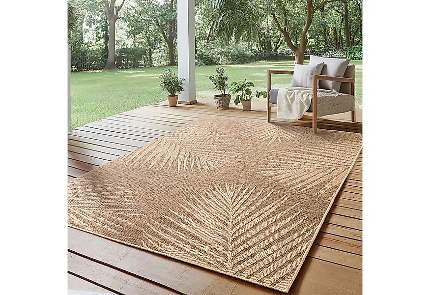 SIMPEX24 Outdoorteppich Boho Design, Läufer, Höhe: 5 mm, Outdoor Teppich We günstig online kaufen