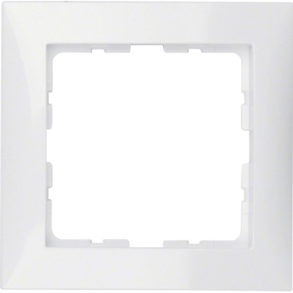 Berker Abdeckrahmen 1-fach S1 Polarweiß günstig online kaufen