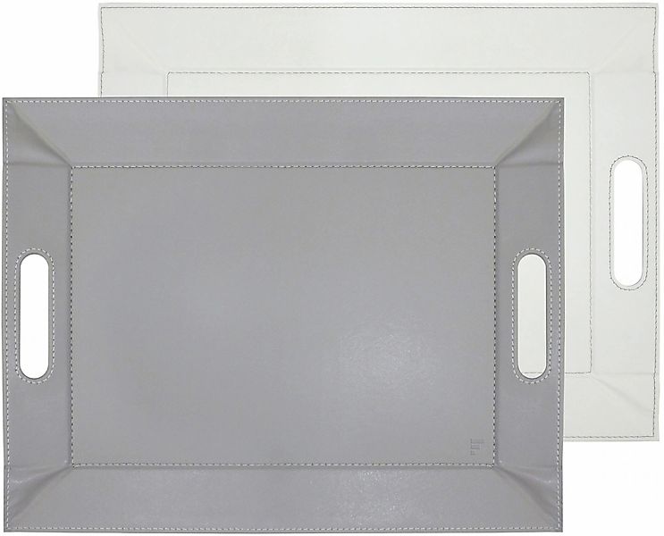 freeform Tablett "DUO, 2-farbiges Wendetablett, Tablett und Tisch-Set in ei günstig online kaufen