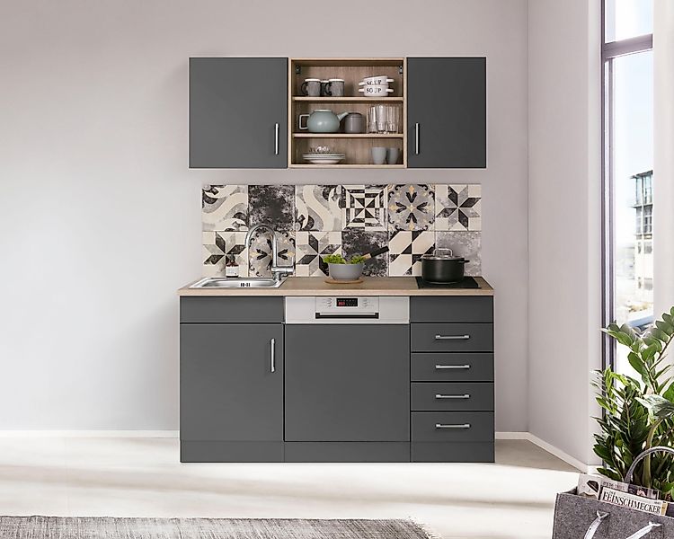 KOCHSTATION Pantryküche KS-Mali, Breite 150 cm, günstig online kaufen