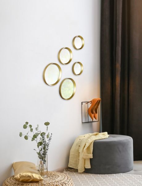 MIRRORS AND MORE Dekospiegel "Vivien" Wandspiegel, rund günstig online kaufen