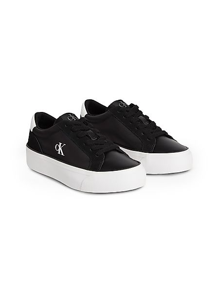Calvin Klein Jeans VULC FLATFORM MG NYLON MIX Plateausneaker Schnürschuh, H günstig online kaufen