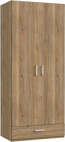 FORTE Kleiderschrank Drehtürenschrank, Stauraum, Schublade günstig online kaufen