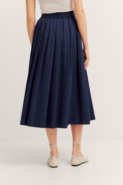 bugatti Plisseerock mit elastischem Bund günstig online kaufen