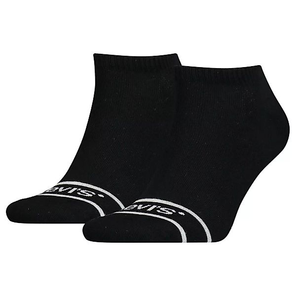 Levi´s ® Low Cut Sport Socken 2 Paare EU 43-46 Black günstig online kaufen