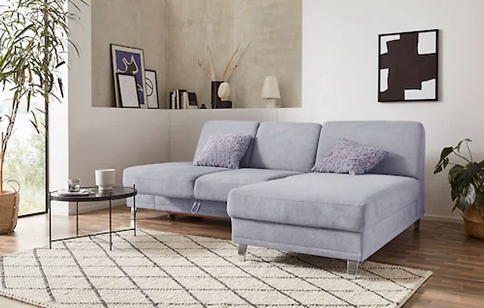 sit&more Ecksofa Clio L-Form, wahlweise mit Bettfunktion oder Vorziehsitz u günstig online kaufen