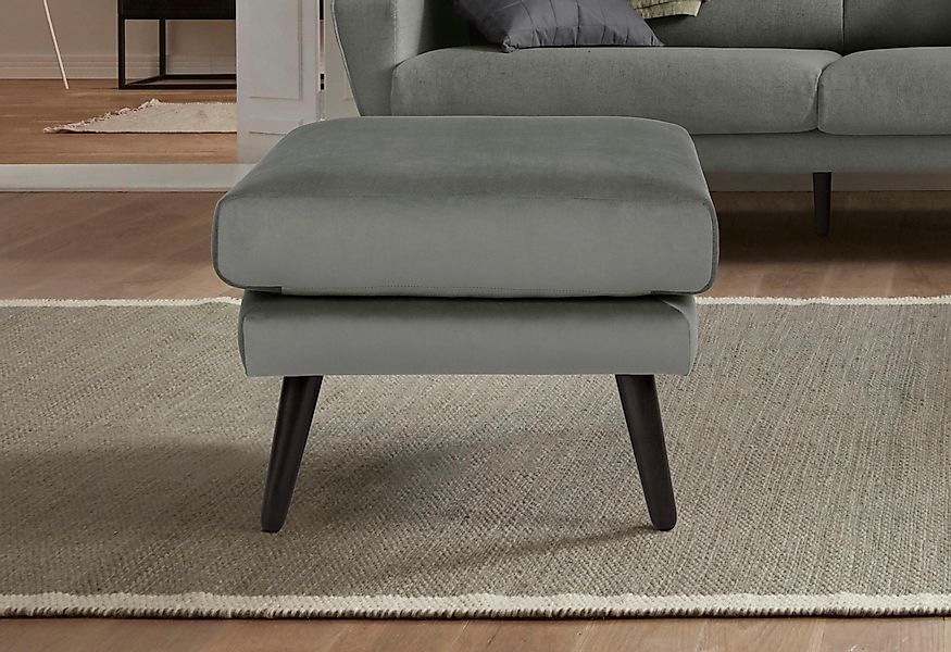andas Hocker Bille, mit Eiche-Beinen, Design günstig online kaufen