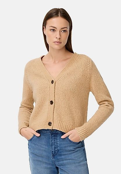 camel active Cardigan Strickjacke mit Raglanärmeln und Knopfverschluss Mark günstig online kaufen