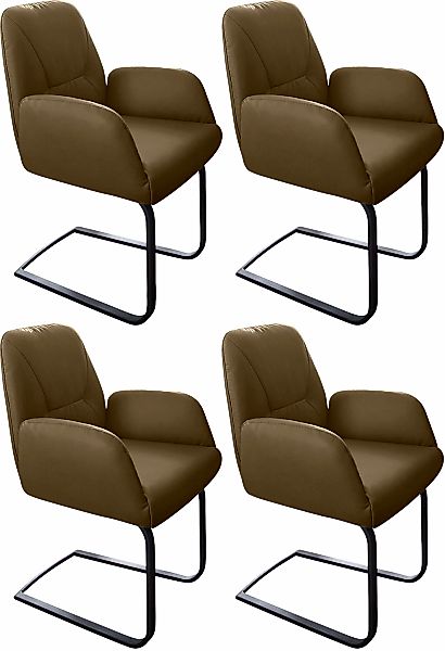 W.SCHILLIG Freischwinger "ole" (Set) 4 Stk.2er- oder 4er-Set, Gestell in Sc günstig online kaufen