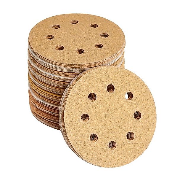 ACROMA Schleifscheibe 2x100 Stück Ø 125 mm Schleifscheiben 8 Loch Exzenters günstig online kaufen