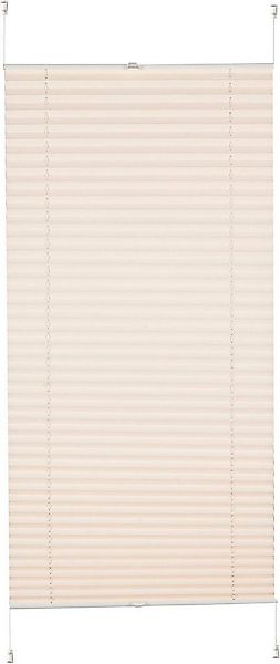 K-HOME Plissee Klemmfix Pisa, verdunkelnd, ohne Bohren, verspannt, Klemmfix günstig online kaufen