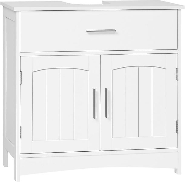 EUGAD Waschbeckenunterschrank (1-St) Badezimmerschrank mit Schubladen, 2 Fä günstig online kaufen