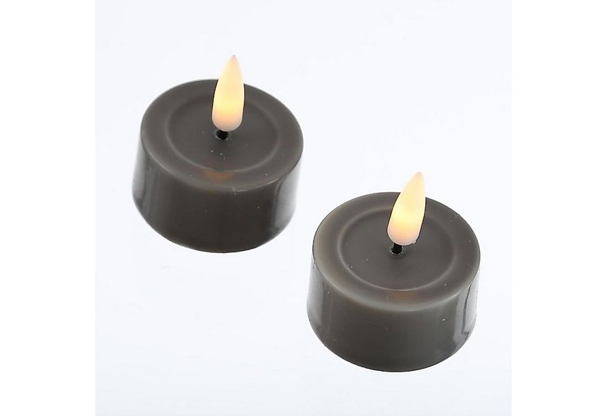 Deluxe Homeart LED-Kerze LED Teelichter MIA flackernd mit Batterien D: 4,1c günstig online kaufen