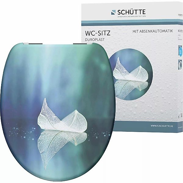 Schütte WC-Sitz Fallen Leaf Duroplast mit Absenkautomatik günstig online kaufen