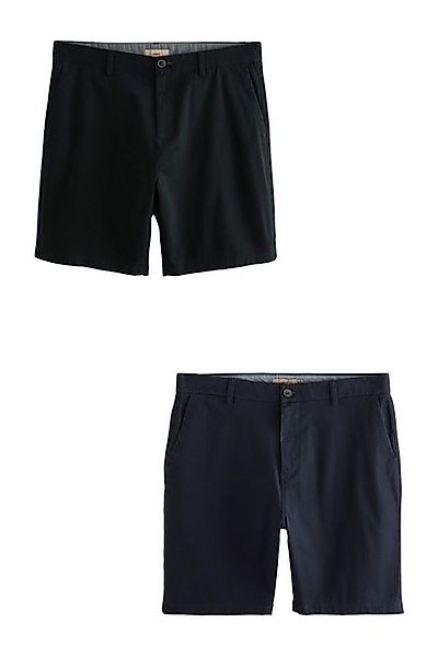 Next Shorts Straight Fit Stretch-Chinoshorts, 2er-Pack (2-tlg) günstig online kaufen