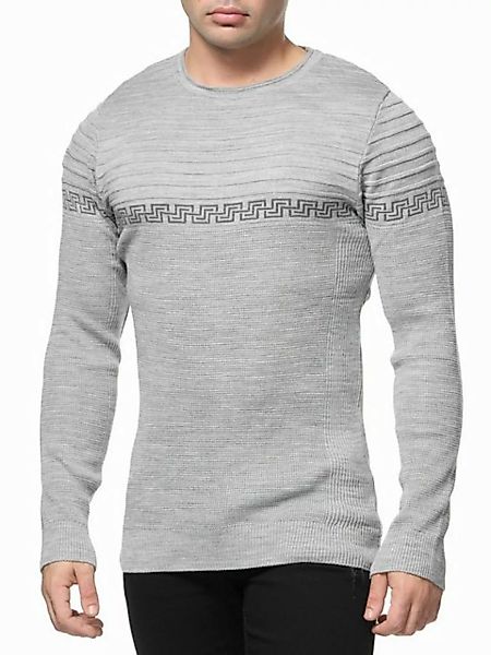 Banco Rundhalspullover Rundhals Basic Pullover Ganzjahrpullover Winter Herb günstig online kaufen