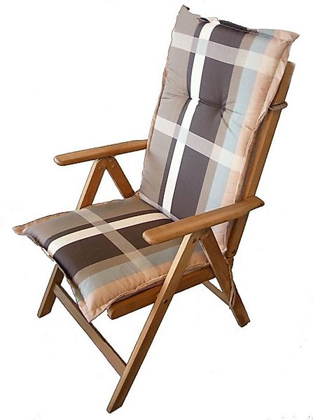 Spetebo Hochlehnerauflage Universal Hochlehner Auflage 123 cm, (Packung, 1 günstig online kaufen