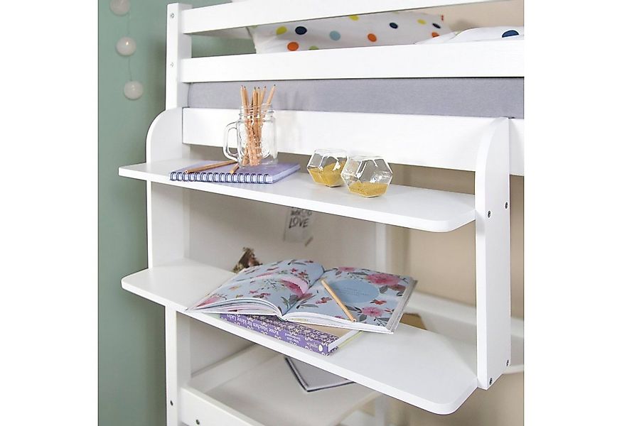 Homestyle4u Einhängeregal Hängeregal Regal für Hochbett Kinder günstig online kaufen