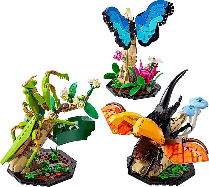 LEGO® LEGO® Ideas 21342 Die Insektensammlung Spielbausteine, (Set, 1111 St. günstig online kaufen